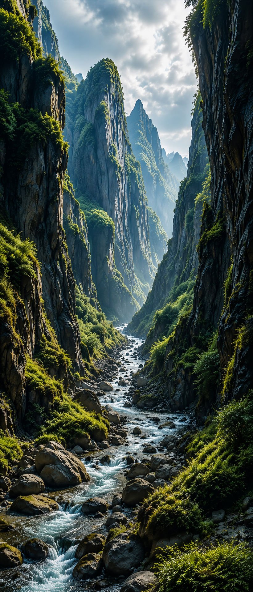 Canyon river gorge — Nature, Part of life, Anything gained, Must be returned